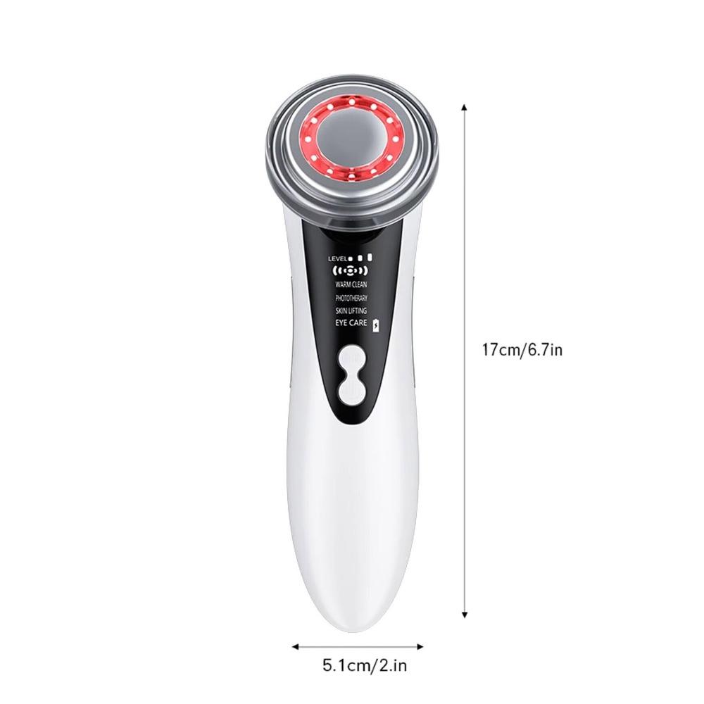 Многофункциональный массажер для ухода за кожей EMS Микротоковый электрический массажный прибор Уход за лицом