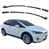 Изолирующая пленка для крыши с подвесом для Tesla Model X 3 2016-2025 Невидимая защитная пленка из черного ПВХ для кузова автомобиля Оригинальная