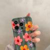 Маленький цветочный модный волнистый дизайн чехол для телефона для Iphone 14 Pro Max 13 11 12 14 Plus задняя крышка Капа