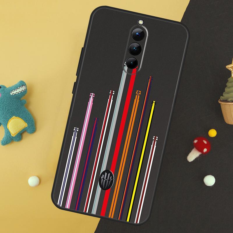 Minimalist F1 Circuit Case For ZTE Nubia Red Magic 8 8S 9 Pro Plus RedMagic 6 7 Pro 6S 7S Pro 5S 6R 5G Back Cover