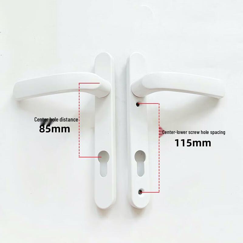Broken Bridge Aluminum Door Handle