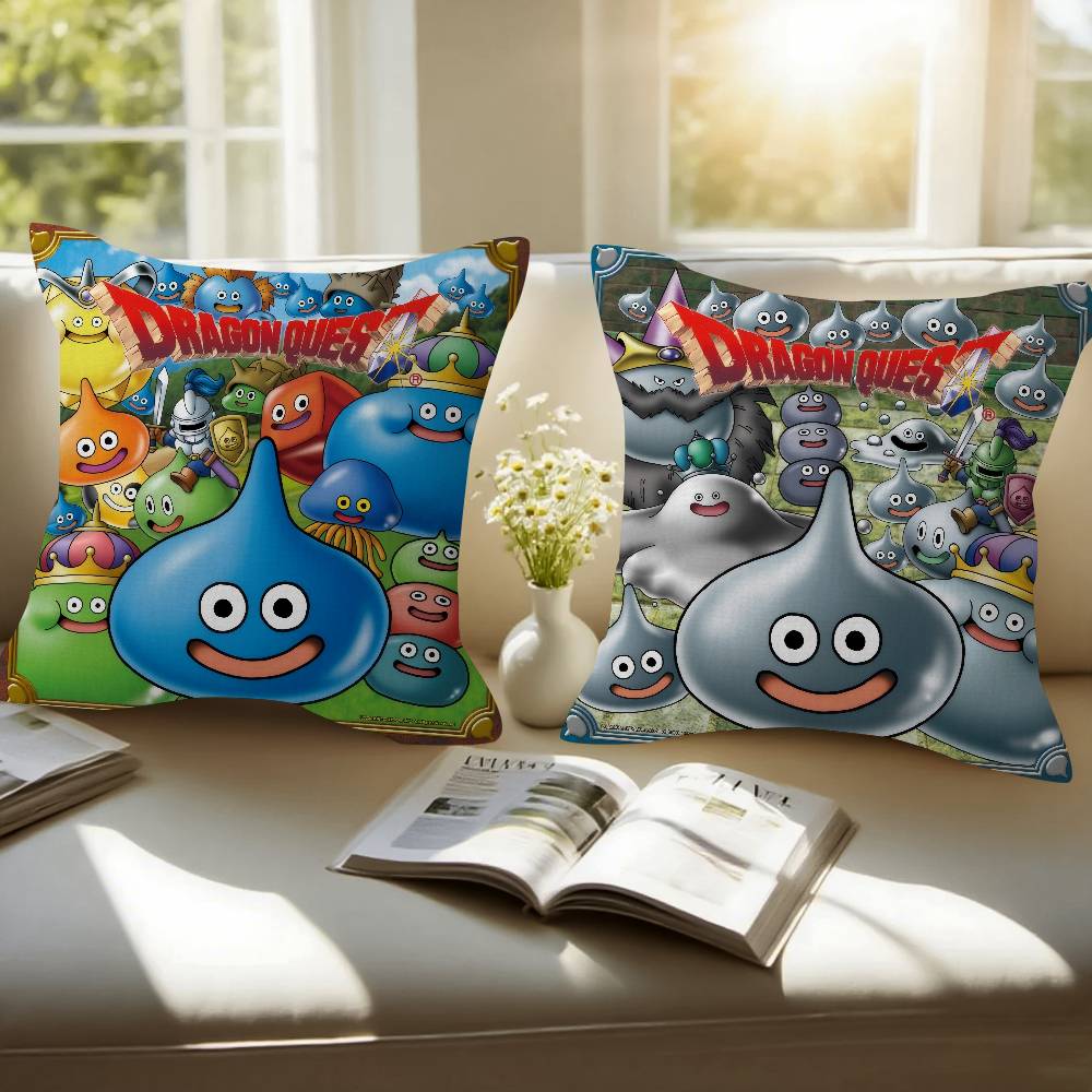 Мультяшный Слайм D-dragon Quest Детская наволочка чехол для диванной подушки украшение для дома детская игрушка