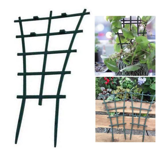 5шт пластиковый садовый горшок для вьющихся растений опорная стойка цветок лист лоза решетка