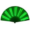 Светящийся складной светодиодный веер с подсветкой для ночного клуба, реквизит для выступления на сцене, украшение для подарка на день рождения