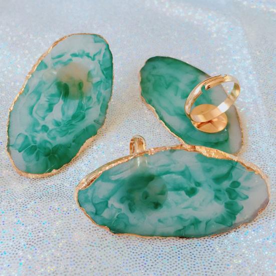 Смола Нейл-арт Кольцо для пальца Тарелка Гель-лак Крем Держатель Палитра для смешивания цветов