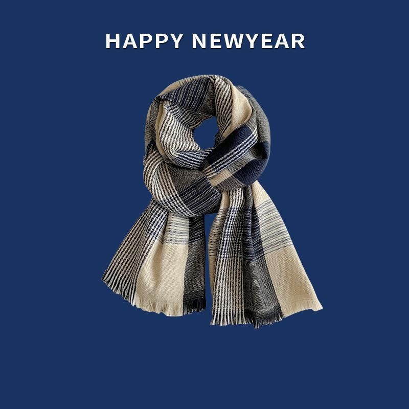 Шарфы нового дизайна в клетку Модельерские шарфы Корейская версия Высококачественный женский зимний шарф