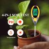 4-in-1 Soil Test PH Moisture Meter Light Temperature Tester Garden Plant Flowers Soil Monitor Tool