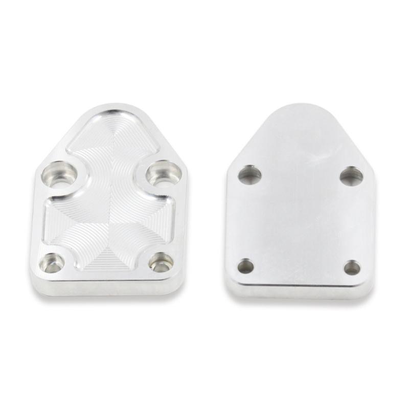 Пластина топливного насоса с прокладкой и болтами, алюминиевый комплект монтажной пластины топливного насоса для двигателя 283 327 350 2071