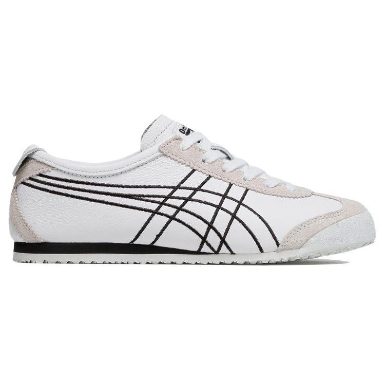 ONITSUKA TIGER Mexico 66 Тканевые Спортивные Удобные Амортизирующие Нескользящие Износостойкие Низкие Повседневные Кроссовки Унисекс 1183A349-101
