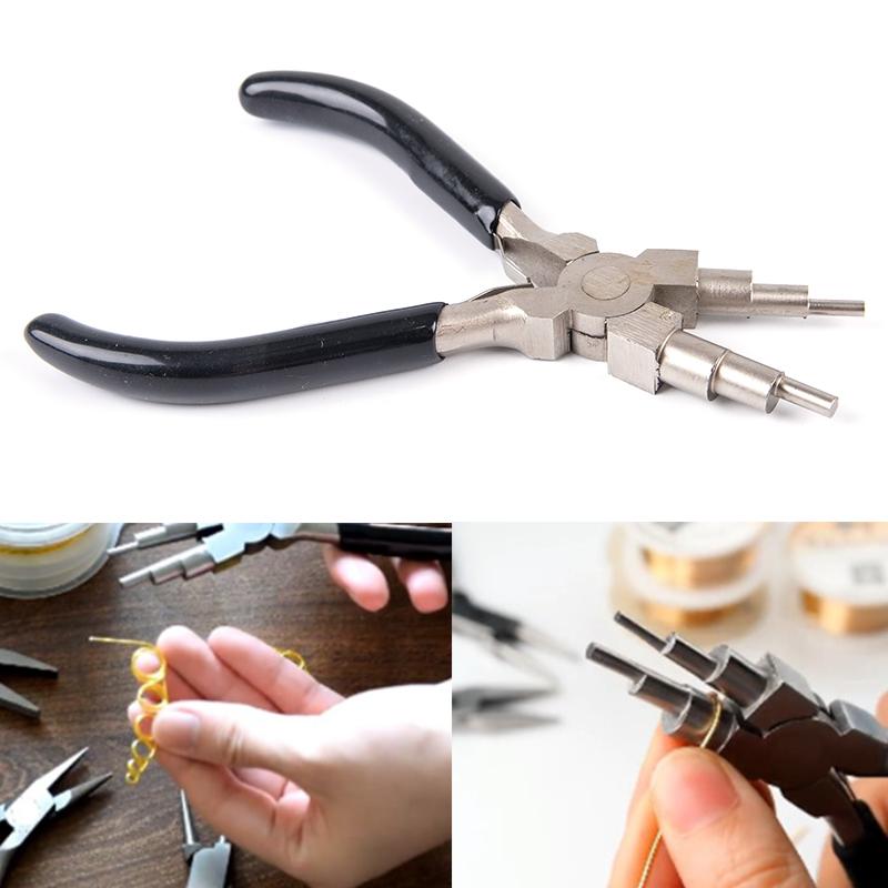 1Pc Steel Round Nose Pliers For Diy Jewelry Making Tools Handmade Accessories