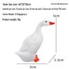 Resin Duck Decoration for Fish Tank and Outdoor Garden Micro Landscaping Water Features