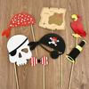 30 шт. Пиратские украшения на день рождения, реквизит для пиратской фотобудки, детский декор на день рождения, сокровища, тематическая вечеринка на Хэллоуин, принадлежности для мальчиков и девочек