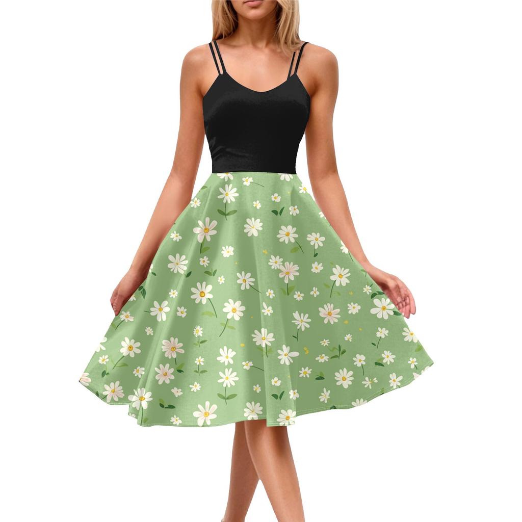 Женское повседневное модное платье с принтом в стиле ретро с открытыми плечами в стиле панк в стиле ретро