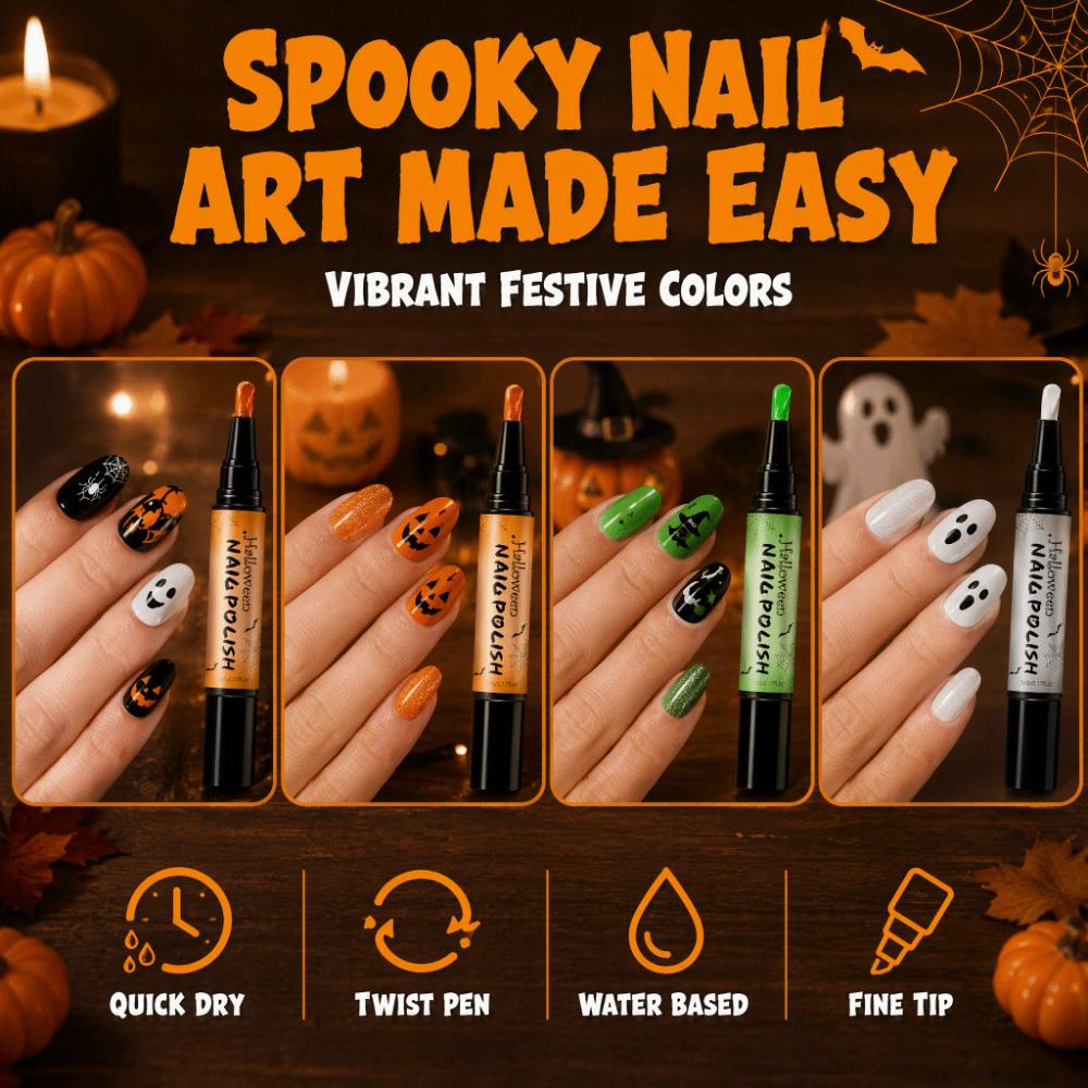 Quick Drying Nail Polish Pens High Saturated Nail Art Varnish Baking Nail Polish Nail Art