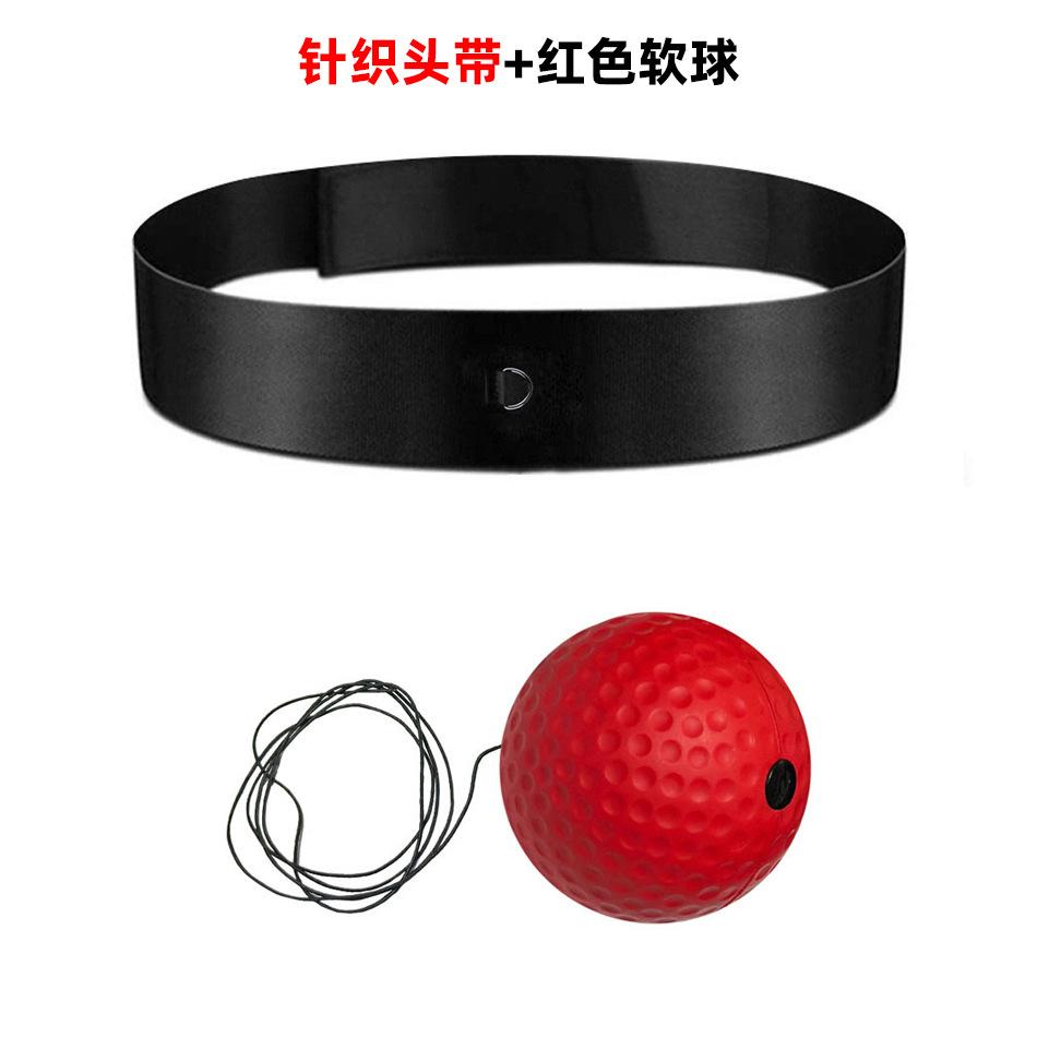 Head Mounted Boxing Reflex Ball for Speed and Reaction Training Elastic Stress Relief Punch 2