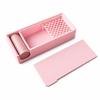 Built-In Brush Powder Storage Box Plastic Polymer Clay Powder Box Perforated Tray  Clay Mold Tools