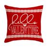 Новая подушка на День святого Валентина с принтом «Любовное письмо», простая и универсальная льняная подушка