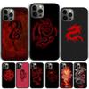 Красный Дракон Чехол для Телефона Для iPhone 17 Air 13 12 14 15 16 Чехол Для Apple iPhone 17 Air 14 15 16 Pro Max 6S Plus Coque