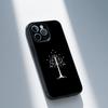 Tree of Gondor Flag Phone Case For iPhone 16,15,14,13,12,11,Pro,Max,Plus,X,XS,XR,SE,8,7,Mini,Soft Silicone Black Case