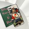 Japanese Samurai Warrior Case For Oppo A15 A16 A17 A52 A72 A76 A96 A54 A74 A94 A54S A57S A58 A78 A98 A57 A77 Cover