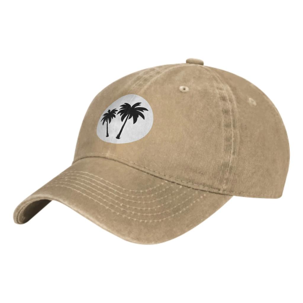 Coconut Tree Летняя классическая модная мужская кепка дальнобойщика из хлопка, дышащая женская ковбойская кепка для отдыха на природе, путешествий, баскетбольных кепок
