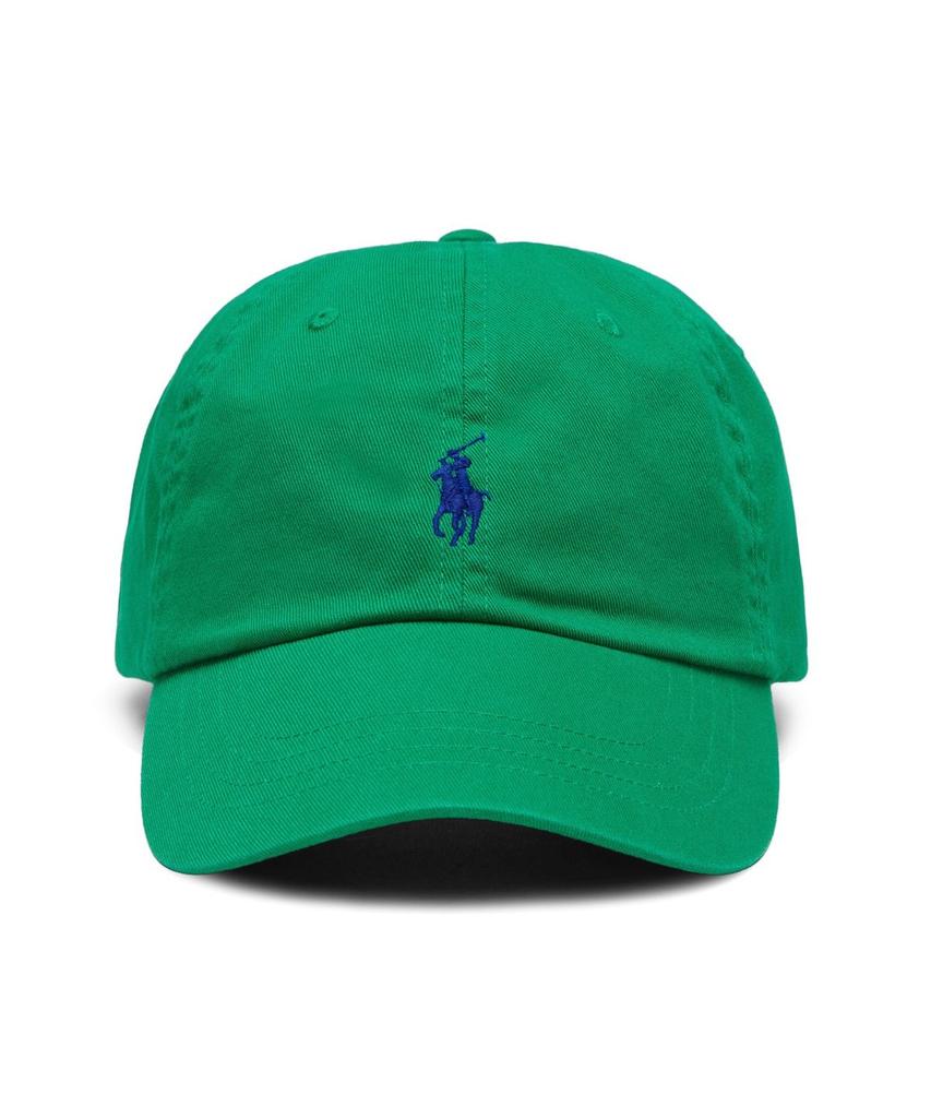Кепка-бейсболка POLO RALPH LAUREN из хлопка Чино - Зеленая