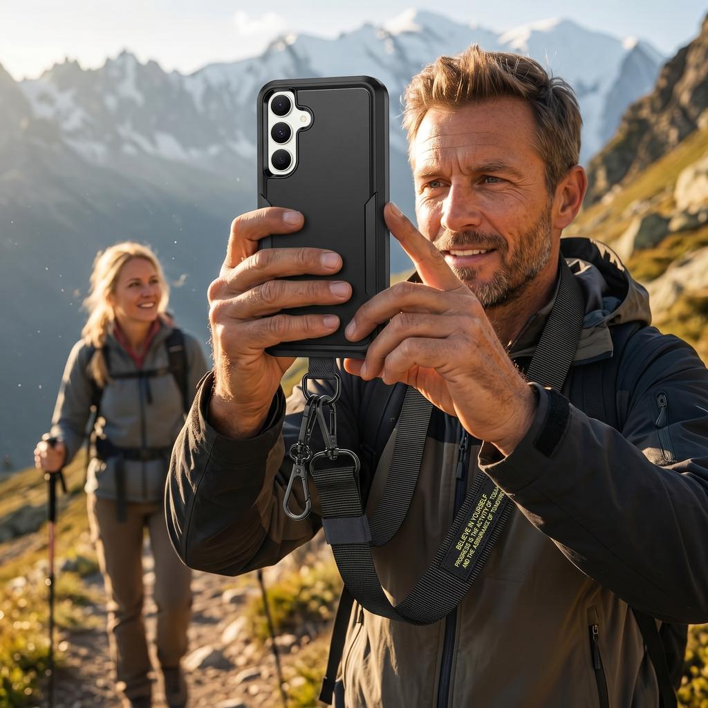 Защитный чехол-броня с ремешком-шнурком для Samsung Galaxy A57 5G A17 A37 A 57 37 17 GalaxyA57 Двухслойные чехлы