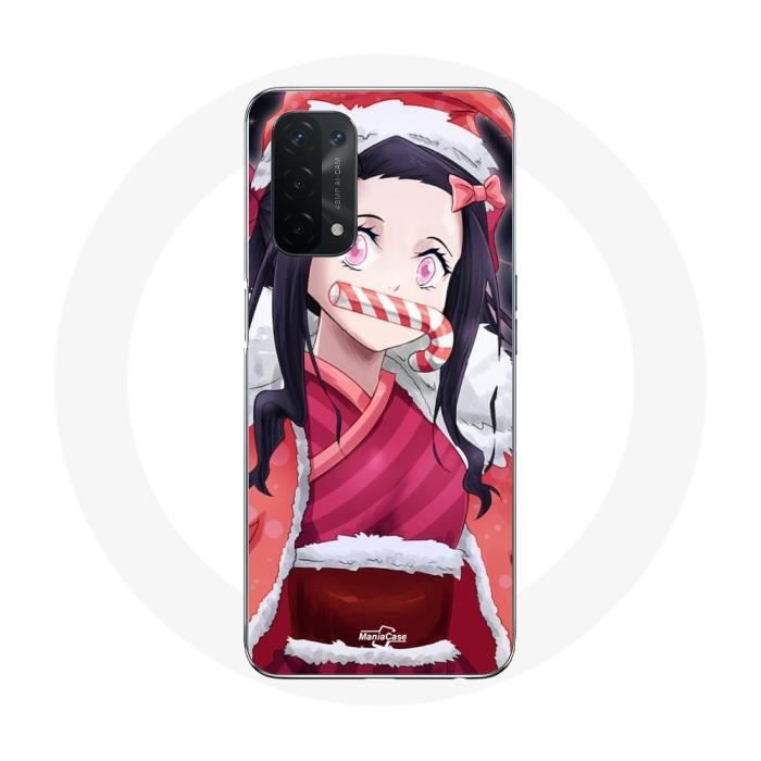 Чехол для Oppo A54 5G Аниме Клинок, рассекающий демонов Камадо Нэдзуко На Рождество 2023