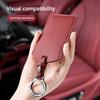 Кожаный чехол-кошелек для умной NFC-карты-ключа автомобиля, сумка для ключей, держатель-оболочка для Volvo EM90 EX30 2024 Polestar, аксессуары для защиты автомобильного ключа