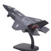 Масштаб 1/72 F35, модель реактивного самолета из сплава, имитация истребителя, военная модель, модель самолета, игрушки с подставкой для дисплея