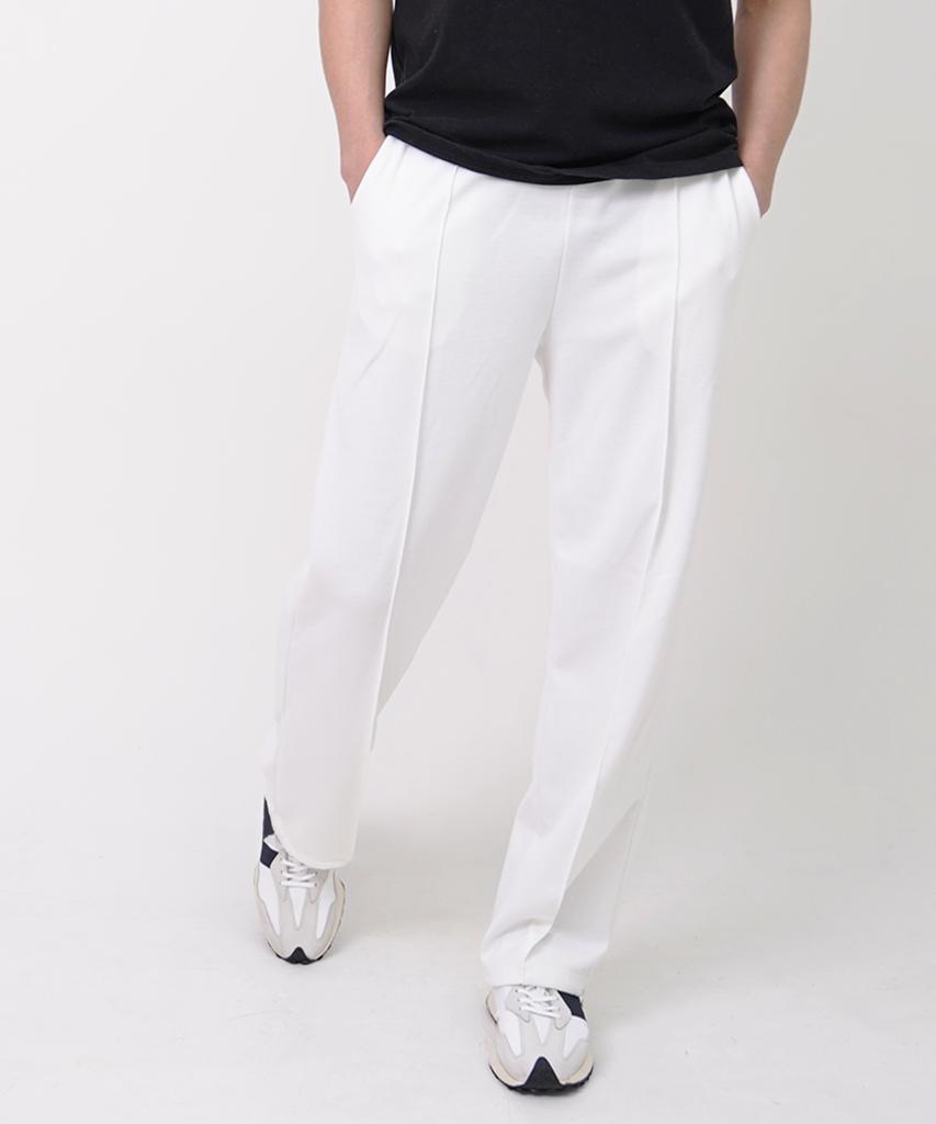 TURTLEBACK Pintuck Semi-Wide Straight Fit Training Pants 3 Colors
