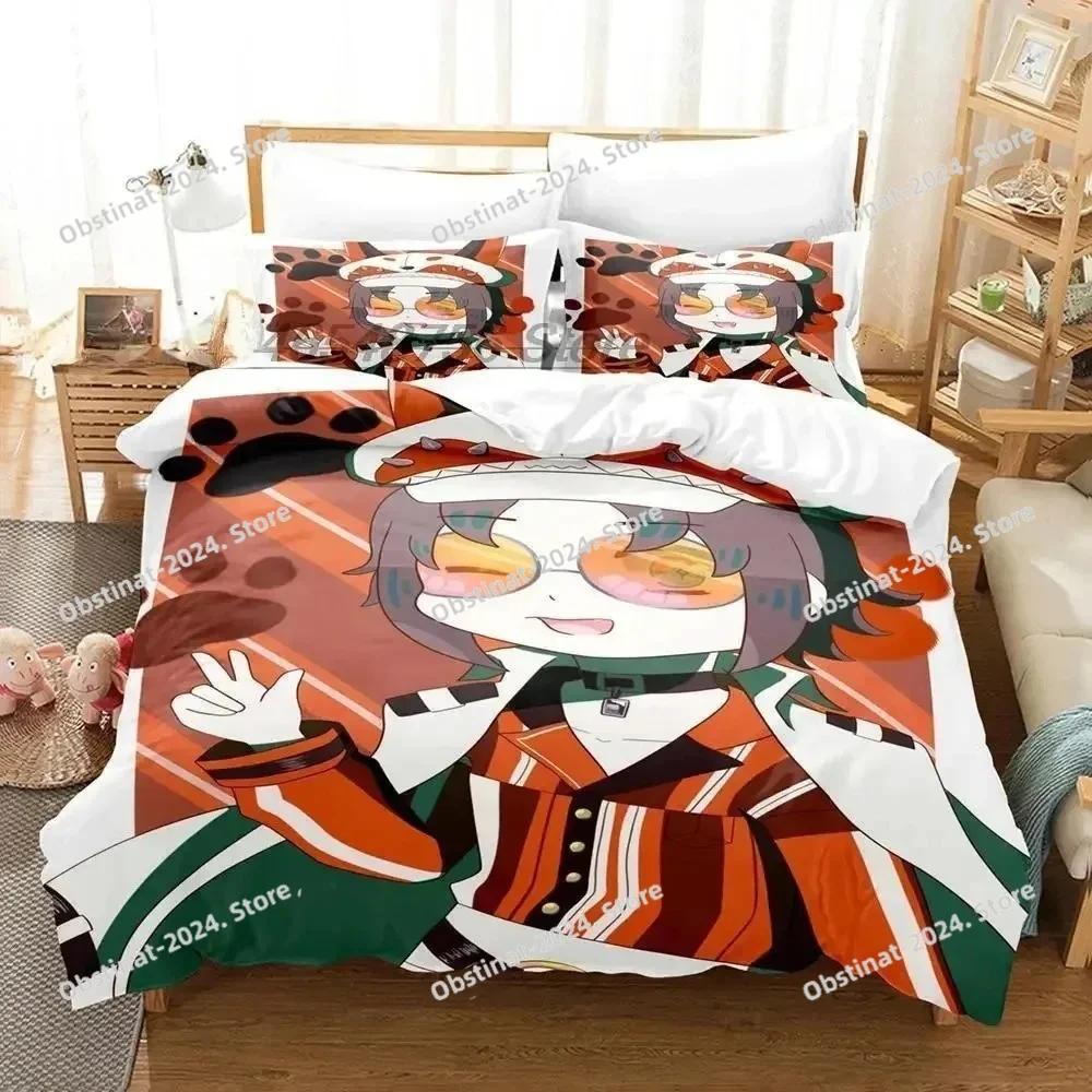 Mysta Rias Bedding Set Single Twin Bedding Set Printed With Pillowcase Bed Duvet Cover Soft Single Double Queen Super King Size