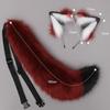 Новый Red Fox Anime Beast Ear Beast Tail Wolf Ear Cat Ear повязка на голову на заказ косплей Golden LOL Fox Ears плюшевые аксессуары для волос
