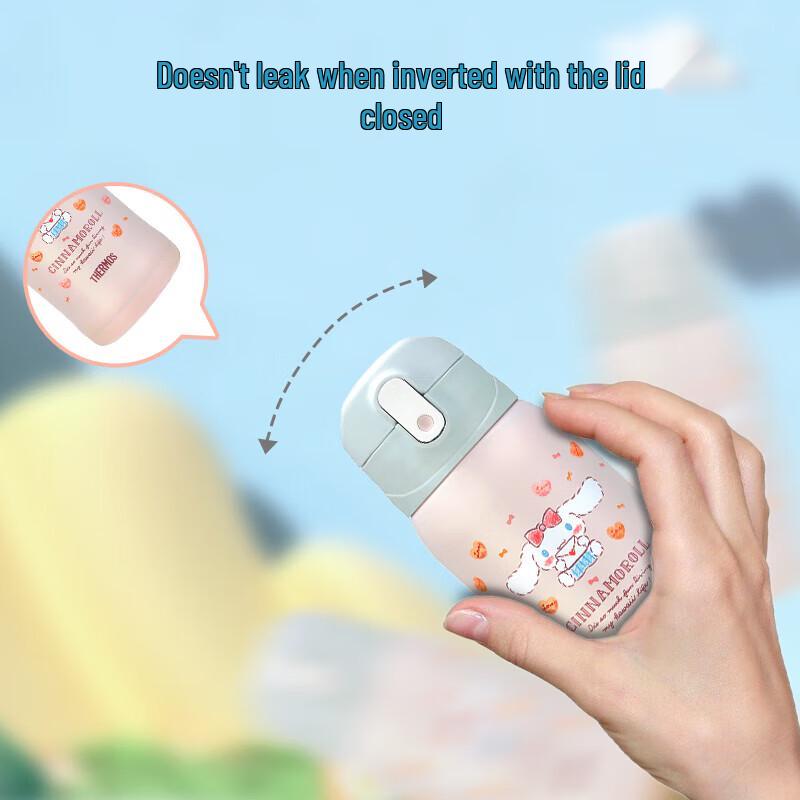 Thermos Sanrio Cinnamoroll Kids Dual-Lid Insulated Bottle