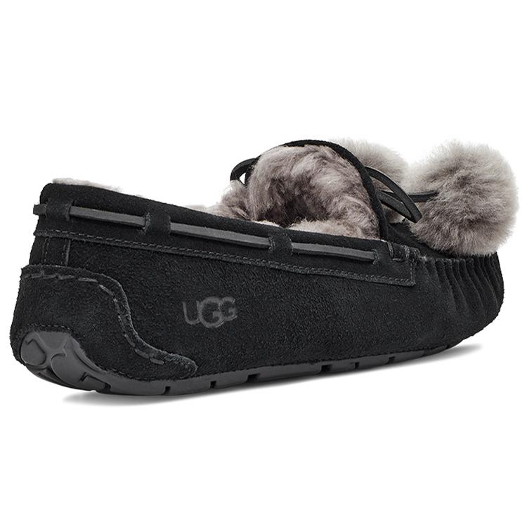 UGG Женская модель Dakota Bow Pom 'Black' 1124030-BLK