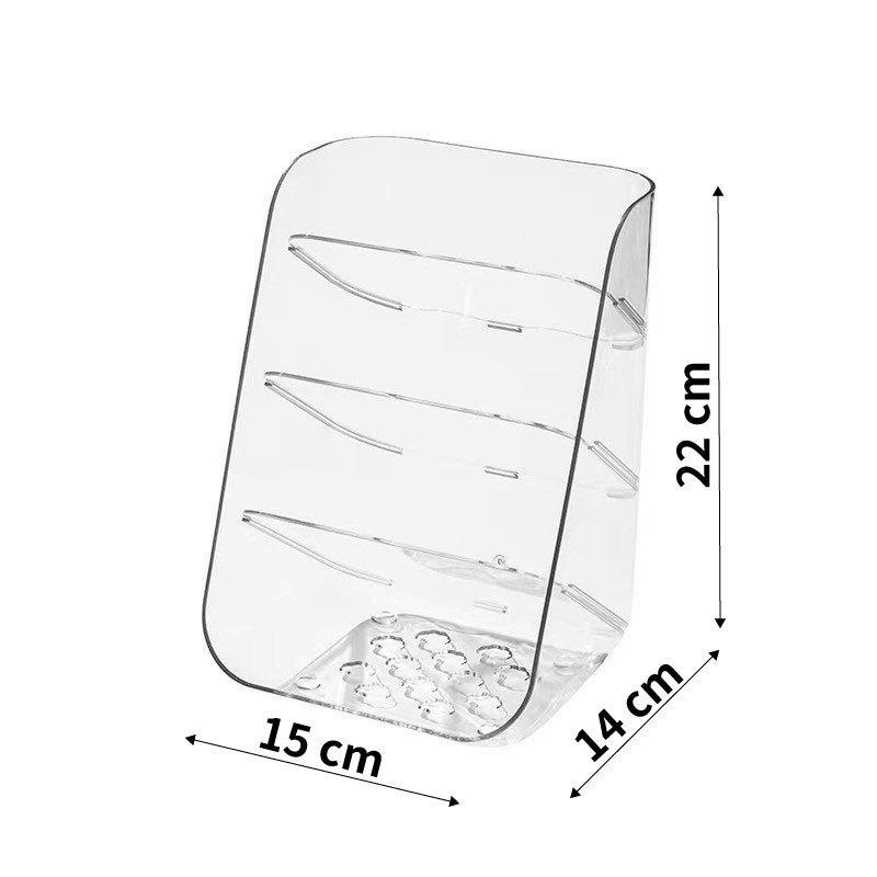 Wall-Mounted Bathroom Mirror Cabinet with Shelf for Cosmetics and Toiletries