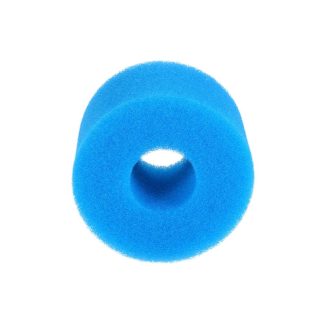 Swimming Pool Filter Cleaning Tool Reusable Washable Sponge Foam Filter Cartridge Replacement for Type S1 Filter Blue
