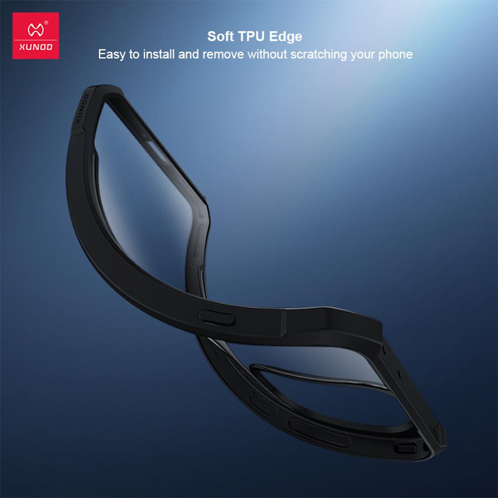 XUNDD Для OnePlus 15R 15 R Чехол Прозрачный Чехол Подушка Безопасности Ударопрочный Защитные Чехлы Роскошная Задняя Крышка С Вращающимся Магнитным Держателем Стойкой