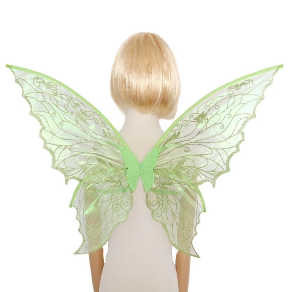 Gradient Sheer Butterfly Fairy Wings Sparkling Organza Elf Wings Costume  Christmas Gifts