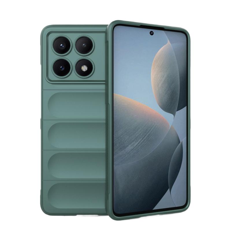 Для Xiaomi Poco X6 Pro 5G задняя крышка чехол мягкий силиконовый противоударный чехол для телефона Funda Cases