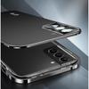 Luxury Metal Magnetic Camera Protective Case for Samsung Galaxy S25 S24 S23 Ultra S22 Plus S21 Aluminium Alloy Phone Shell Cover