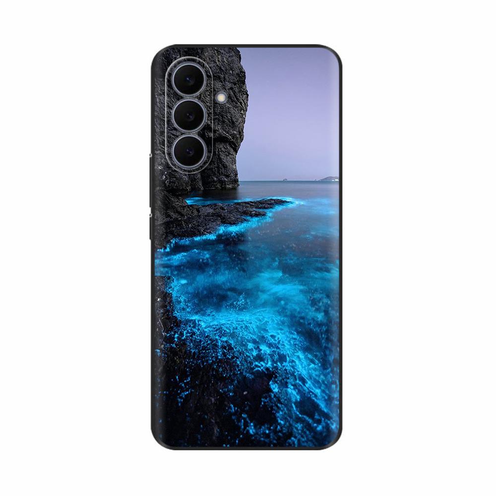 Для Samsung Galaxy S25 FE Чехол Милый Крутой Черный Силиконовый Чехол для Телефона Для Samsung S25 FE 5G Чехол S25FE Задняя Крышка Coque TPU Fundas
