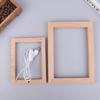 Glowing Po Frame Table Picture Frames Luminous Holder Simple 3D Light Decor Led Light Wooden Usb Led Picture Frame