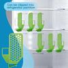 Refrigerator Storage Partition Board Adjustable Plastic Shelf Dividers Storage Splint for Fridge
