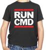 Детская футболка Run CMD - Код - Хакер - Разработчик - DMC - Группа - Гик - Нерд
