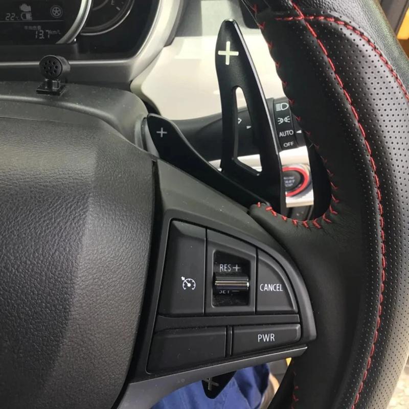 For Suzuki Vitara SX4 S-Cross Swift Sport Escudo Ciaz Alloy Add-On Steering Wheel DSG Gear Shift Paddle Shifter Extension