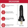 4 шт. TPMS система контроля давления в шинах, противовзрывная защелка в стержнях клапанов шин