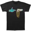 RUN THE JEWELS Одна Две Тонкая Футболка Черная Мужская S-234XL