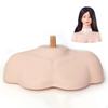 Cosmetic Mannequin Shoulder Model Bust Platform Soft Head Stand Holder Bracket