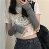 Новая летняя футболка с короткими рукавами в корейском стиле для женщин